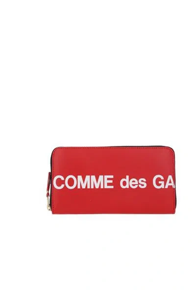 Comme Des Garçons Wallets In Red