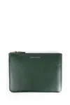 Comme Des Garçons Small Leather Goods In Green