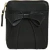 Comme Des Garçons Black Big Bow Wallet In Black