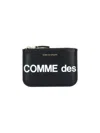 Comme Des Garçons Small Leather Goods In Black
