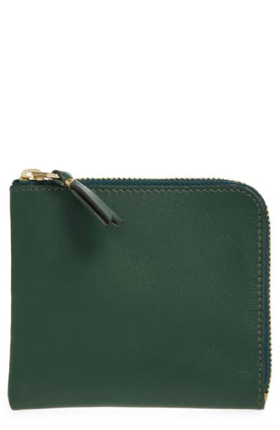 Comme Des Garçons Wallets Classic Leather Half Zip Wallet