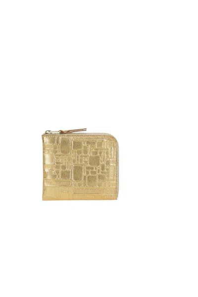 Comme Des Garçons Wallets In Gold