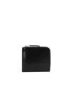 Comme Des Garçons Zip Around Wallet Wallets White In Black