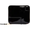 Comme Des Garçons Wallets Patent Leather Wallet In Black