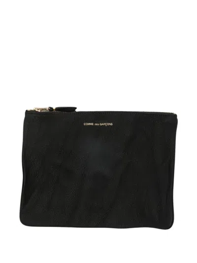 Comme Des Garçons Walletwashed Wallet In Black