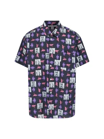 COMME DES GARÇONS WARHOL SHIRT IN COTTON MULTICOLOURED PRINT