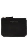 Comme Des Garçons Logo Print Wallet Wallets And Card Holders Black In Black