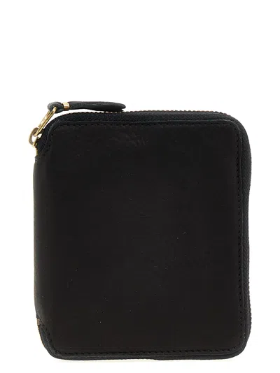 Comme Des Garçons Washed Wallet In Black