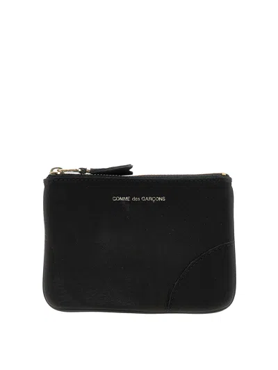Comme Des Garçons Washed Wallet In Black