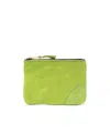 Comme Des Garçons Washed Zip-up Leather Pouch