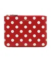 Comme Des Garçons Wave Spot Pattern Handbag In Red