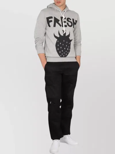 Comme Des Garçons Westfall Strawberry Graphic Hoodie