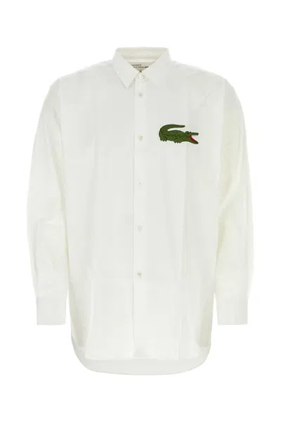 COMME DES GARÇONS WHITE COTTON SHIRT