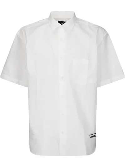 COMME DES GARÇONS WHITE COTTON SHIRT