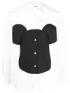 Comme Des Garçons Camisa - Blanco In White