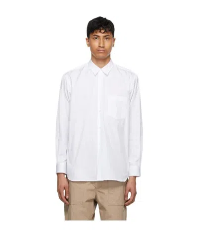 Comme Des Garçons White Logo Shirt