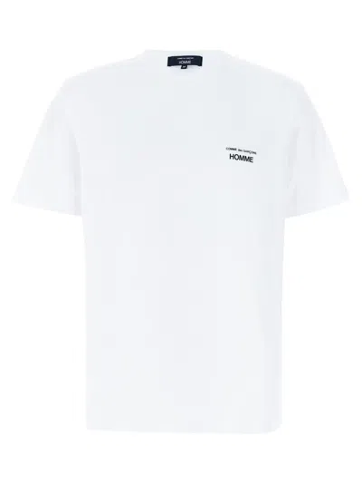 COMME DES GARÇONS WHITE LOGO T-SHIRT