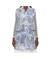 COMME DES GARÇONS WHITE  MULTICOLOR LAYERED JACKET