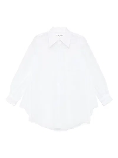 Comme Des Garçons White Sheer Shirt