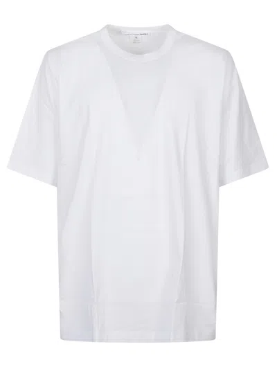 Comme Des Garçons White Crew Neck T-shirt