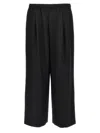Comme Des Garçons Elastic Waist Casual Pants In Black