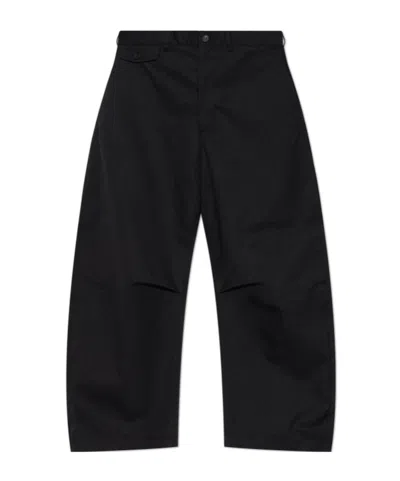 Comme Des Garçons Wide-leg Casual Pants In Black