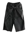 Comme Des Garçons Elasticated-waist Trousers In Black
