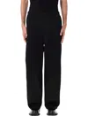 Comme Des Garçons Tailored Trousers With Functional Pockets And Loops In Black