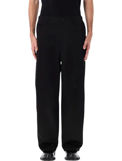 COMME DES GARÇONS WIDE-LEG CHINO PANTS WITH CLASSIC WAISTBAND