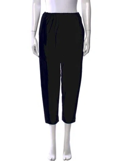 Pre-owned Comme Des Garçons Wide Leg Pants In Black