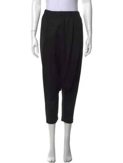 Pre-owned Comme Des Garçons Wide Leg Pants In Black