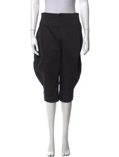 Pre-owned Comme Des Garçons Wide Leg Pants In Black