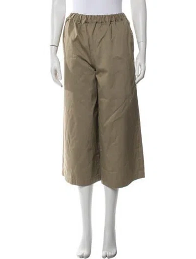 Pre-owned Comme Des Garçons Wide Leg Pants In Neutrals