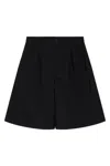 Comme Des Garçons Wide-leg Shorts In Black