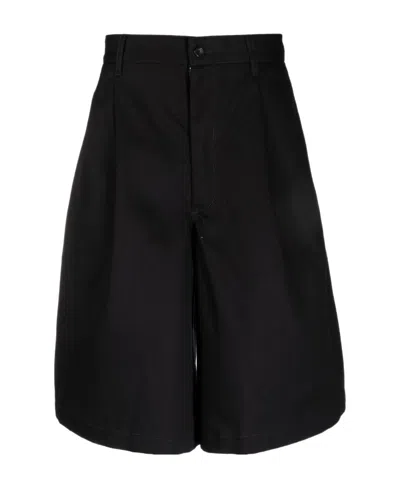Comme Des Garçons Wide-leg Shorts In Black