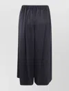 Comme Des Garçons Wide Leg Track Style Trousers In Blue