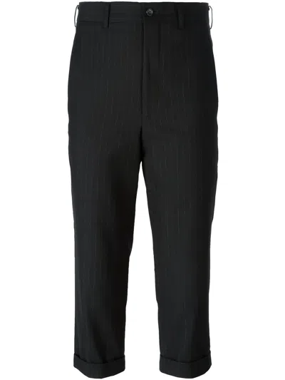 Comme Des Garçons Wide-leg Trousers In Black
