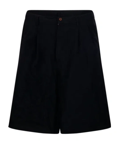 Comme Des Garçons Wide-leg Shorts In Neutral