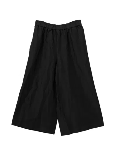 Comme Des Garçons Wide-leg Trousers In Black
