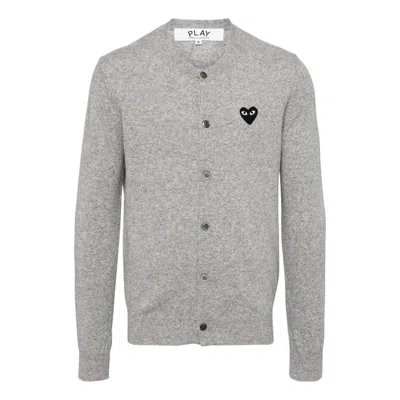 Comme Des Garçons (wmns) Comme Des Garcons Fw25 Black Emblem Cardigan 'black'