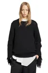 Comme Des Garçons Woman Black Jackets In Black