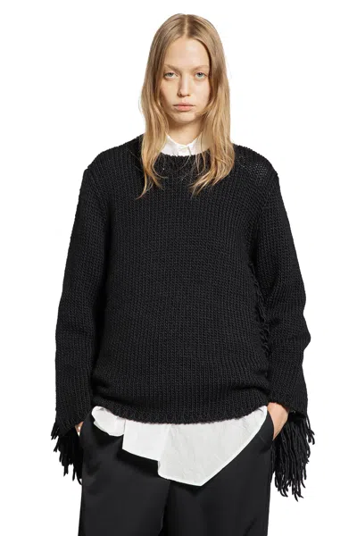 Comme Des Garçons Woman Black Jackets