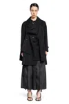Comme Des Garçons Asymmetric Sleeve Double-breasted Suit In Black