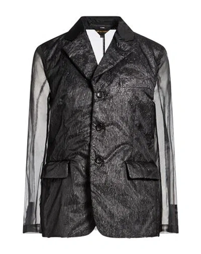 Comme Des Garçons Woman Blazer Black Size M Nylon