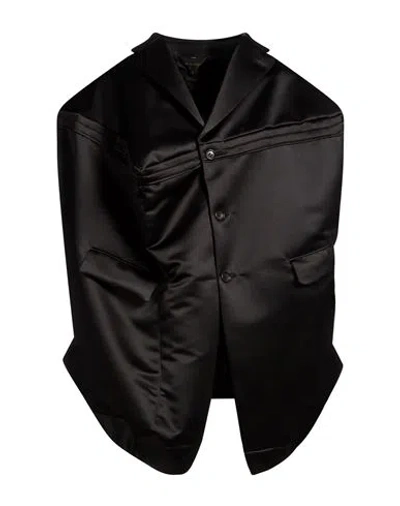 Comme Des Garçons Woman Blazer Black Size S Polyester