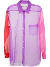 Comme Des Garçons Woman Blouse In Ppl Pnk Re