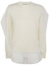 Comme Des Garçons Woman Blouse In Neutral
