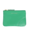 Comme Des Garçons Leather Line With Rectangular Silhouette In Green