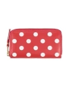 COMME DES GARÇONS COMME DES GARÇONS WOMAN COIN PURSE RED SIZE - LEATHER