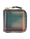COMME DES GARÇONS COMME DES GARÇONS WOMAN COIN PURSE YELLOW SIZE - TEXTILE FIBERS